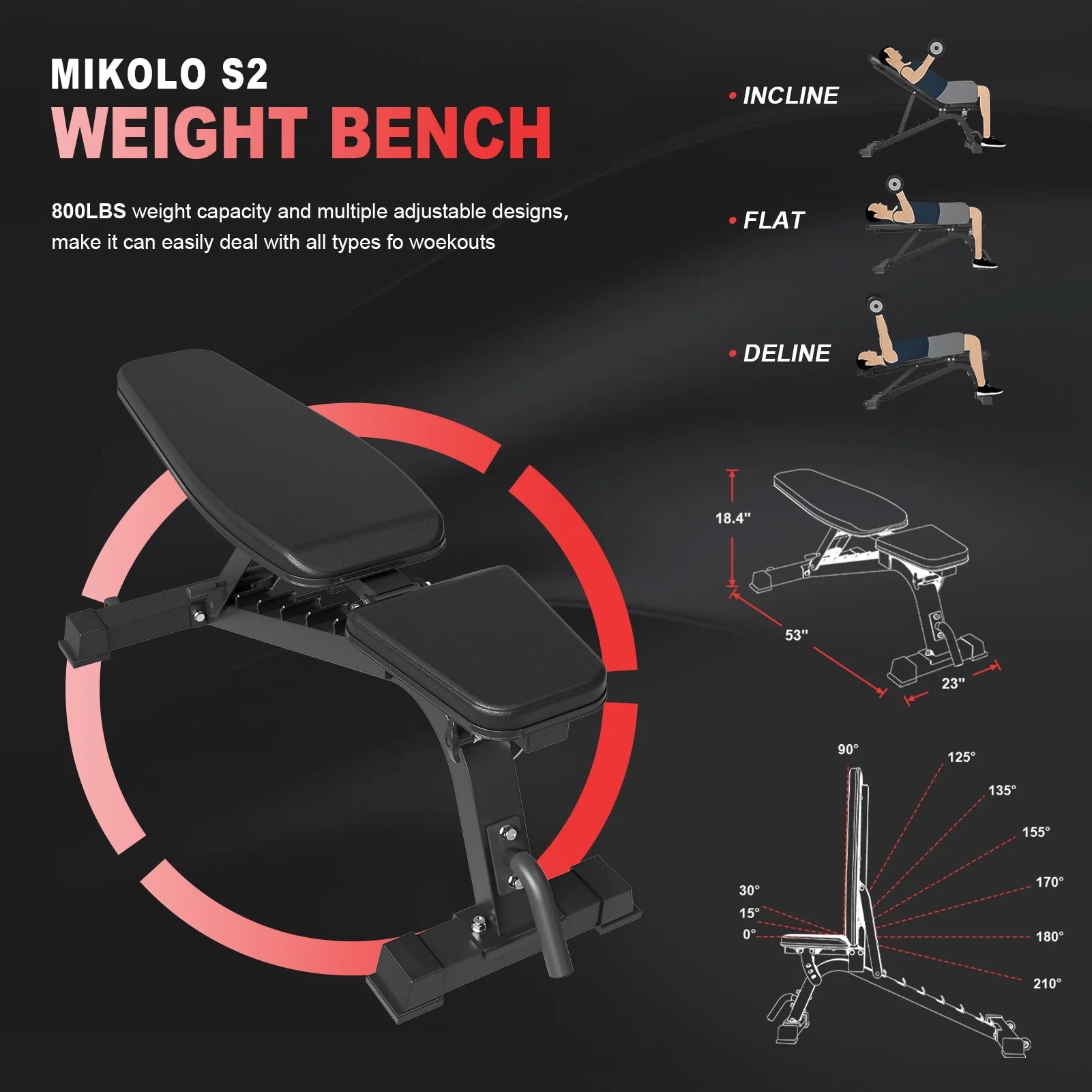 Smith Machine, All-In-One Power Rack Cage with Vertical Leg Press, 2000LBS Power Cage Squat Rack with Smith Bar, Dual Pulley Cable Crossover System for Home Gym with Weight Bench